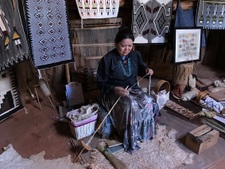 ナバホ族の編み物